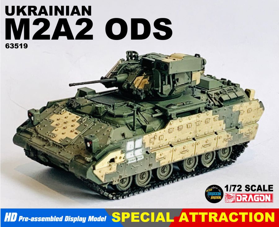 Ukrainian M2A2 ODS DRAGON ARMOR 1/72 63519