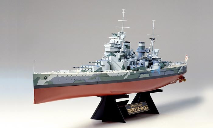 British Battleship Prince of Wales TAMIYA 1/350 plastic kit 78011