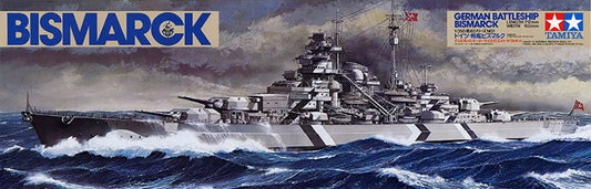 German Battleship Bismarck TAMIYA 1/350 plastic kit 78013