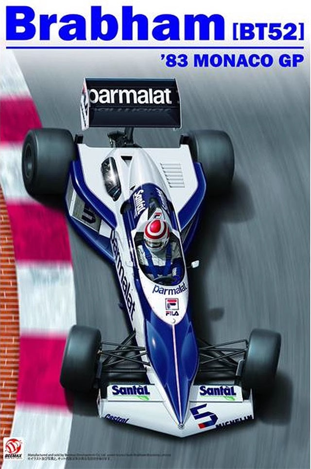 Brabham BT52 '83 Monaco GP BEEMAX 1/20 plastic kit BX20002