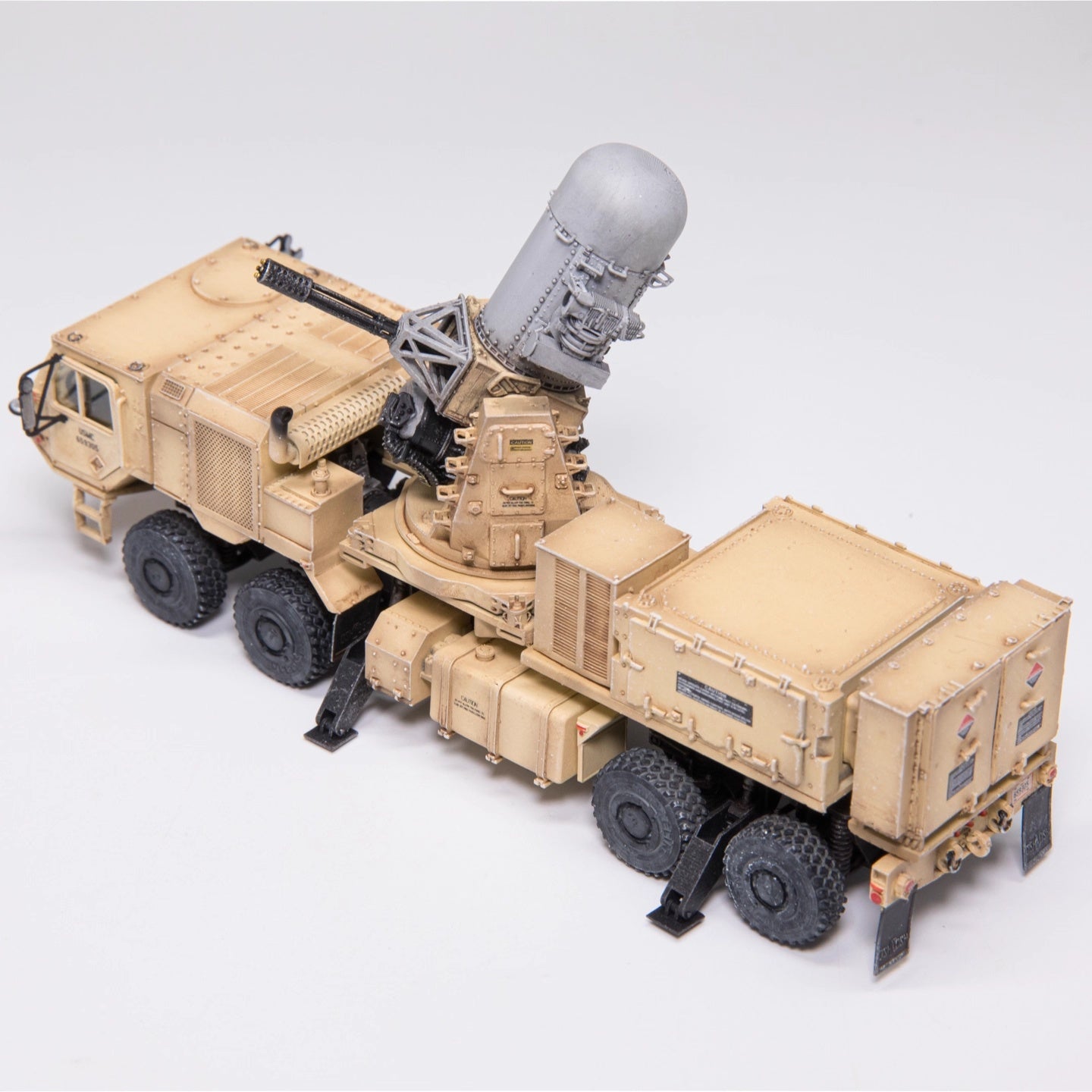 U.S. C-RAM Dense Array Air Defense System (HEMTT A3 Chassis) AM 1/72 finished model