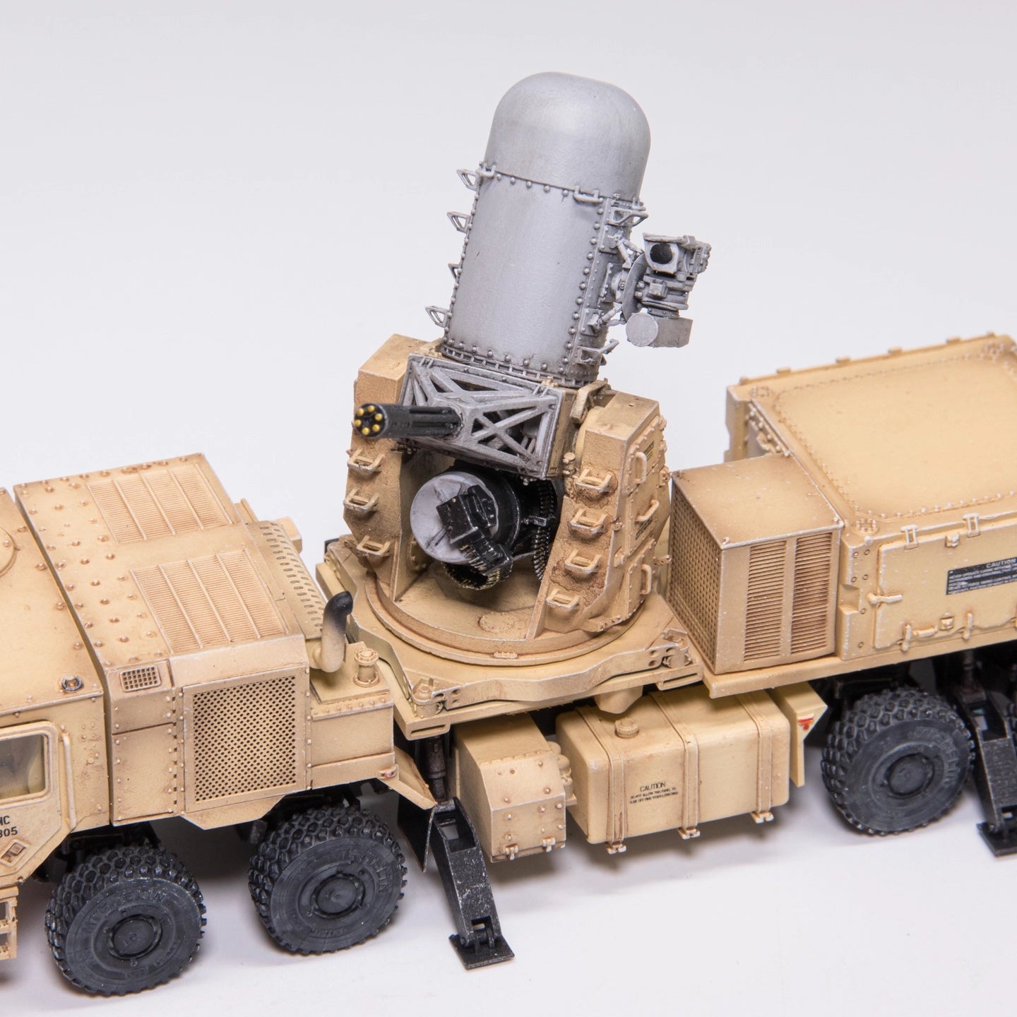 U.S. C-RAM Dense Array Air Defense System (HEMTT A3 Chassis) AM 1/72 finished model