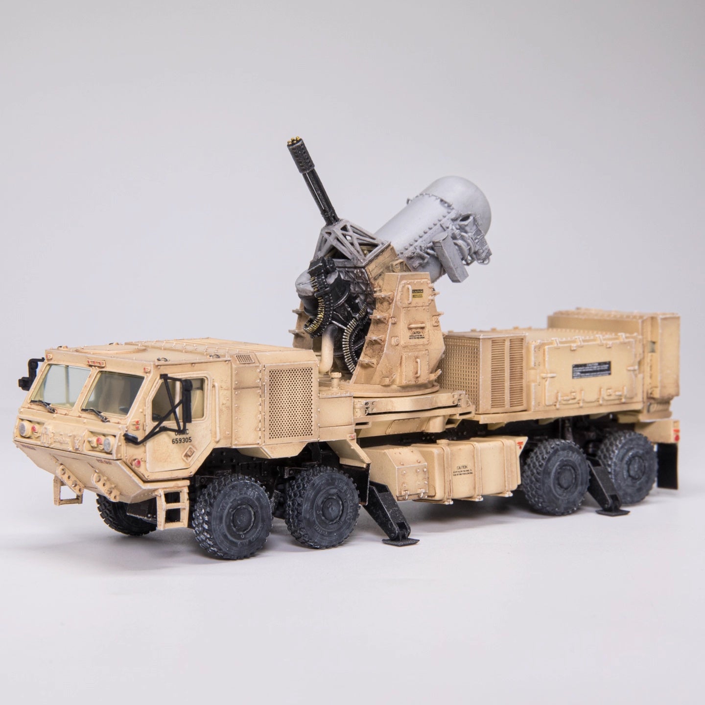 U.S. C-RAM Dense Array Air Defense System (HEMTT A3 Chassis) AM 1/72 finished model