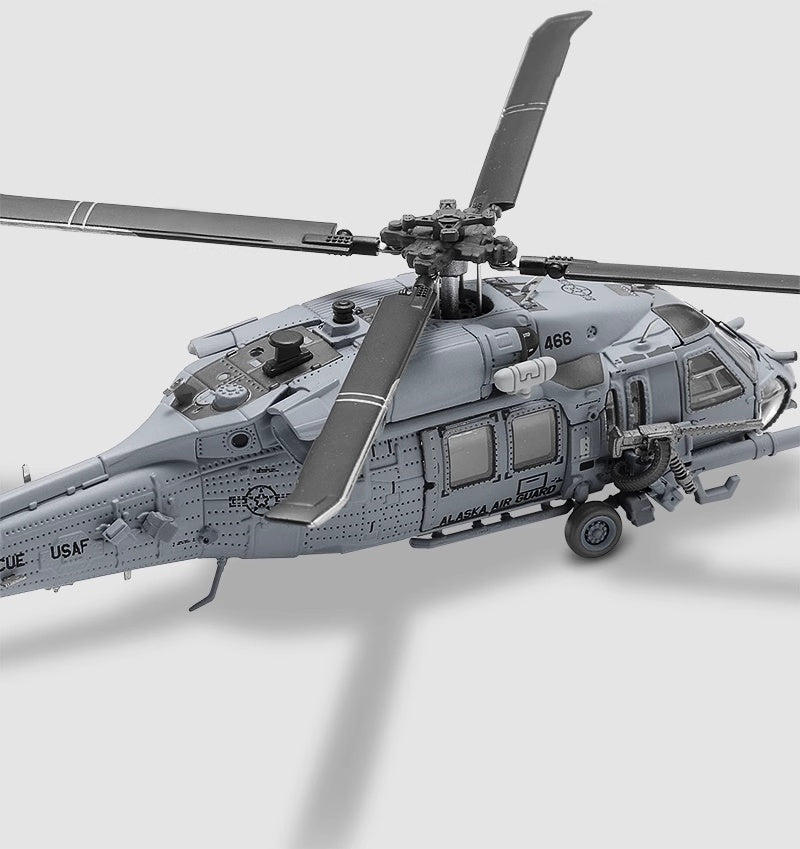 HH-60G PAVE HAWK USAF Alaska Air National Guard S14 1/100 die-cast model