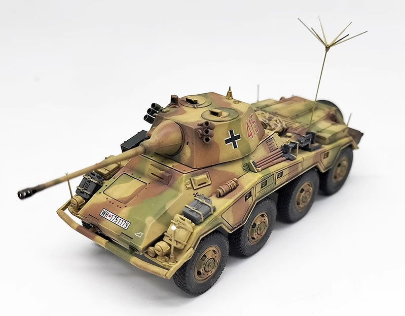 German SD.KFZ.234/2 PUMA #415 (covers closed) MODOU Model 1/72 MD72008C