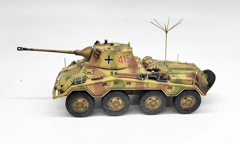 German SD.KFZ.234/2 PUMA #415 (covers closed) MODOU Model 1/72 MD72008C