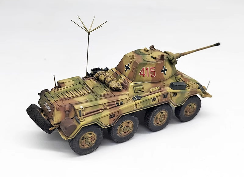 German SD.KFZ.234/2 PUMA #415 (covers closed) MODOU Model 1/72 MD72008C