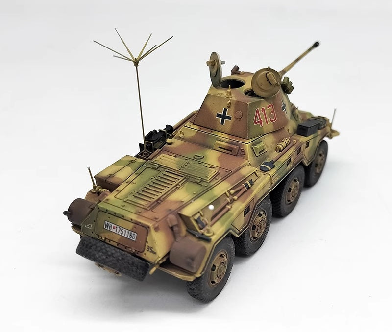 German SD.KFZ.234/2 PUMA #413 (turret covers opened) MODOU Model 1/72 MD72008O