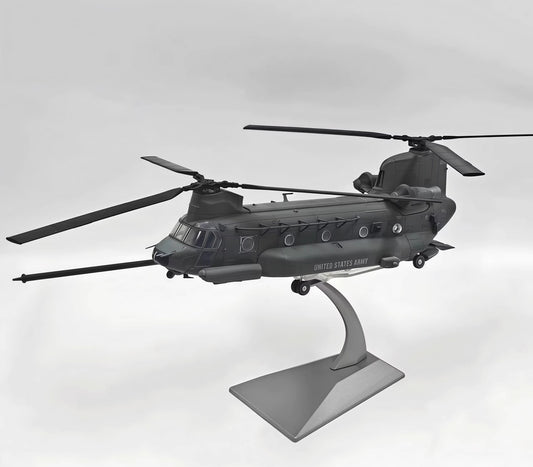 U.S. MH-47G Chinook Special Operations Helicopter WLTK 1/72 die-cast model