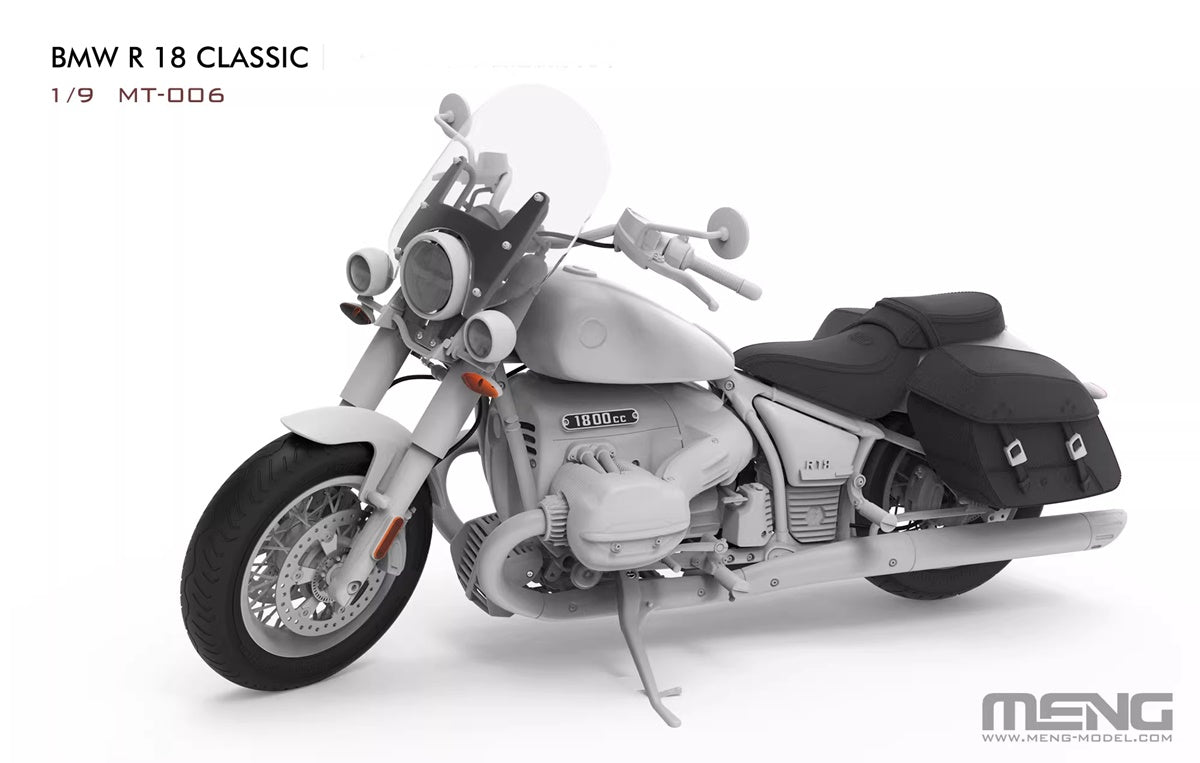 BMW R18 Classic Motorbike MENG 1/9 plastic kit MT-006