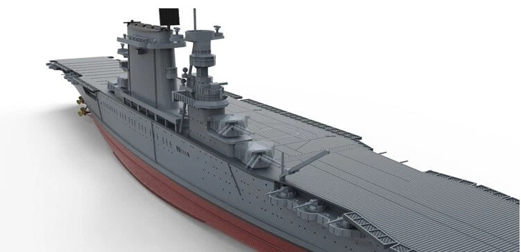 USN LEXINGTON CV-2 Aircraft Carrier MENG 1/700 plastic kit PS-002