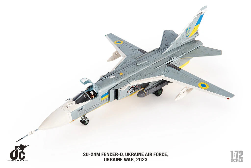 Sukhoi Su-24M Fencer-D Ukrainian AF JC Wings 1/72 die-cast 72-SU24-001