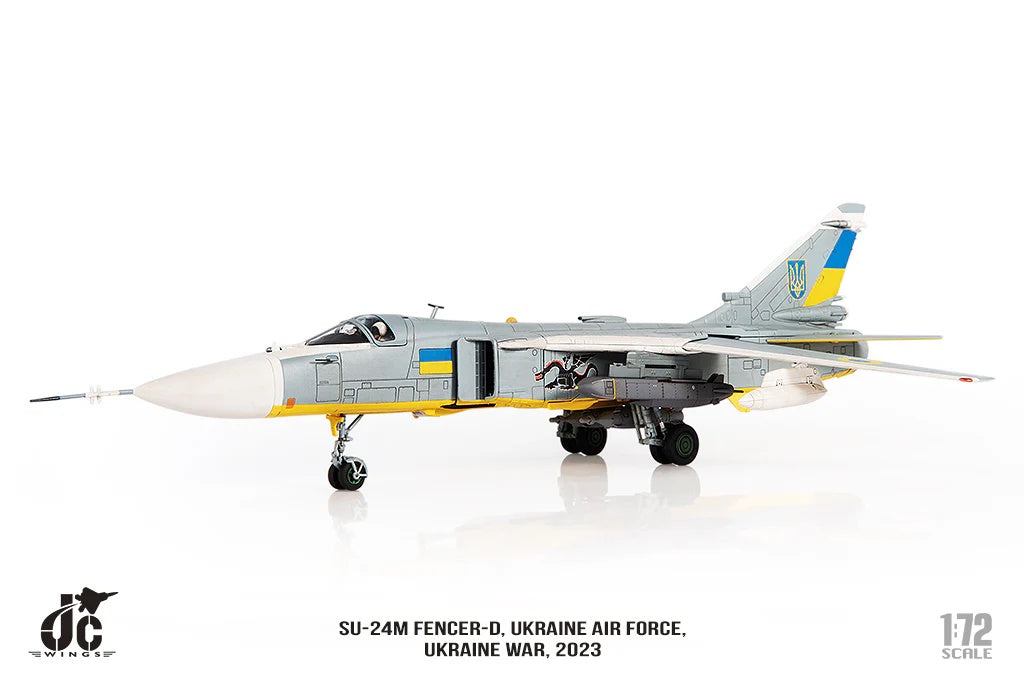 Sukhoi Su-24M Fencer-D Ukrainian AF JC Wings 1/72 die-cast 72-SU24-001