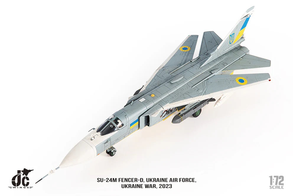 Sukhoi Su-24M Fencer-D Ukrainian AF JC Wings 1/72 die-cast 72-SU24-001