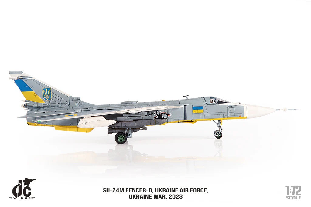 Sukhoi Su-24M Fencer-D Ukrainian AF JC Wings 1/72 die-cast 72-SU24-001