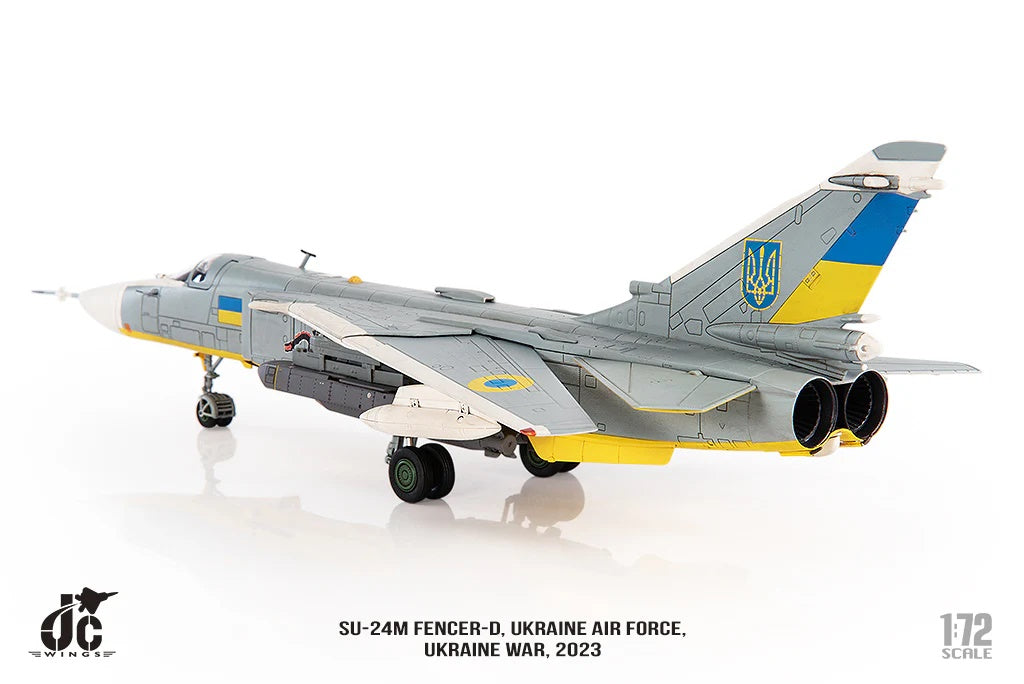 Sukhoi Su-24M Fencer-D Ukrainian AF JC Wings 1/72 die-cast 72-SU24-001