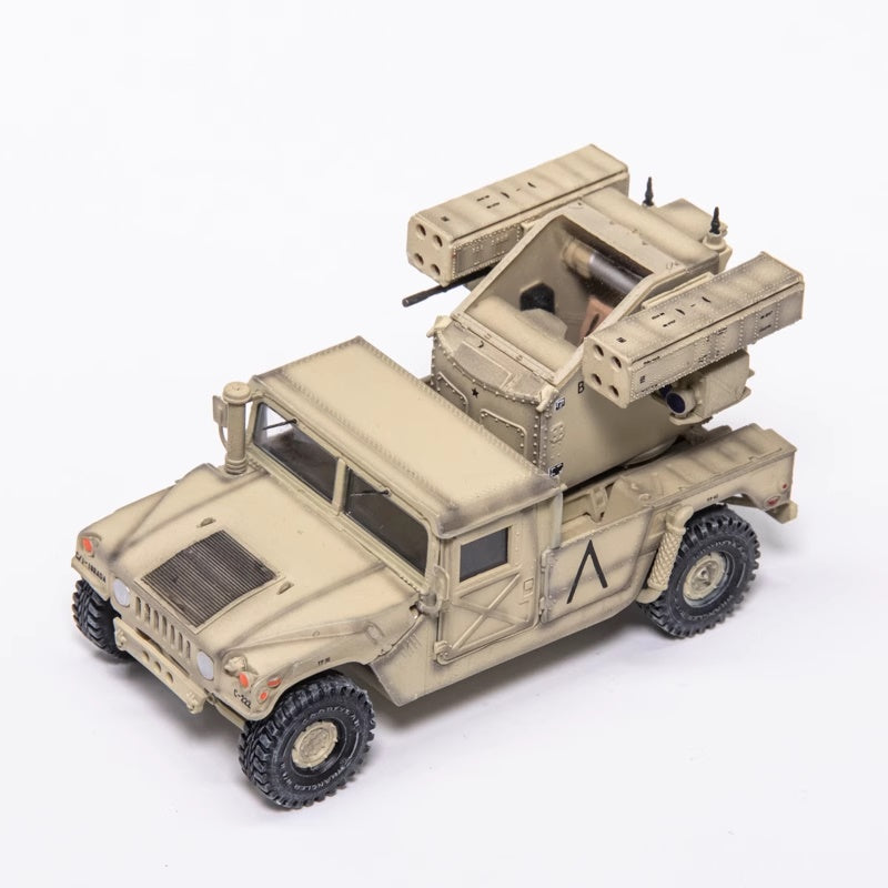 M1097 HMMWV Hummer AN/TWQ-1 Avenger (desert) T-Model 1/72 TF7376