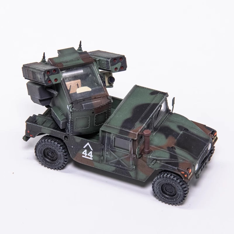 M1097 HMMWV Hummer AN/TWQ-1 Avenger (CAMO) T-Model 1/72 TF7377