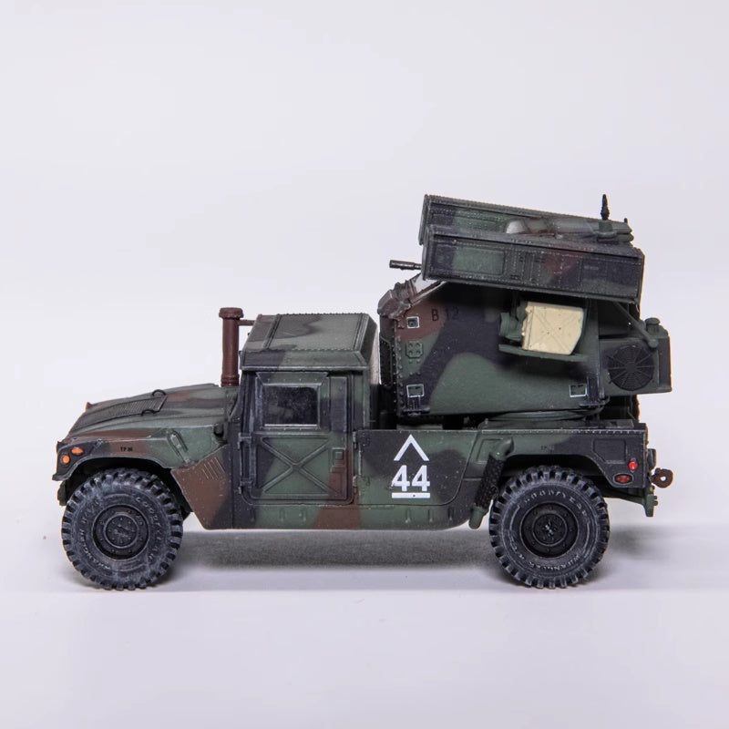 M1097 HMMWV Hummer AN/TWQ-1 Avenger (CAMO) T-Model 1/72 TF7377