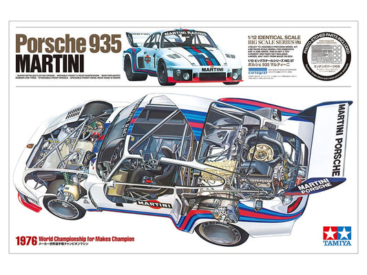 Porsche 935 Martini TAMIYA 1/12 plastic kit 12057