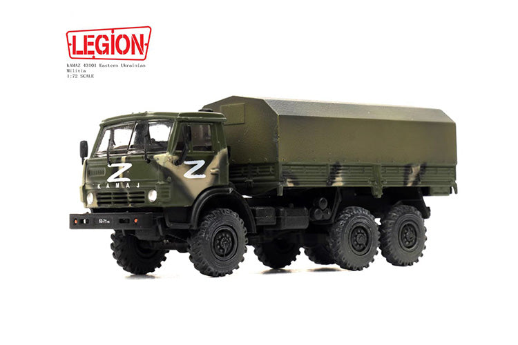 KAMAZ 4310 Truck Eastern Ukrainian Militia LEGION 1/72 12061LC