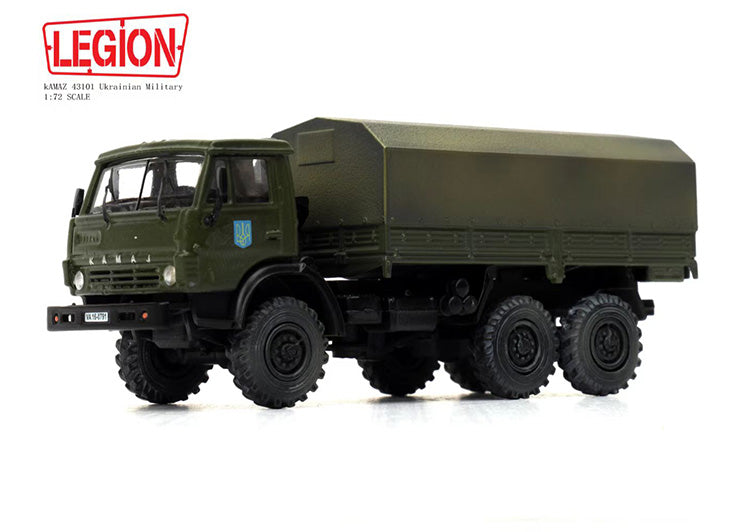 KAMAZ 4310 Truck Ukrainian Military LEGION 1/72 12061LD