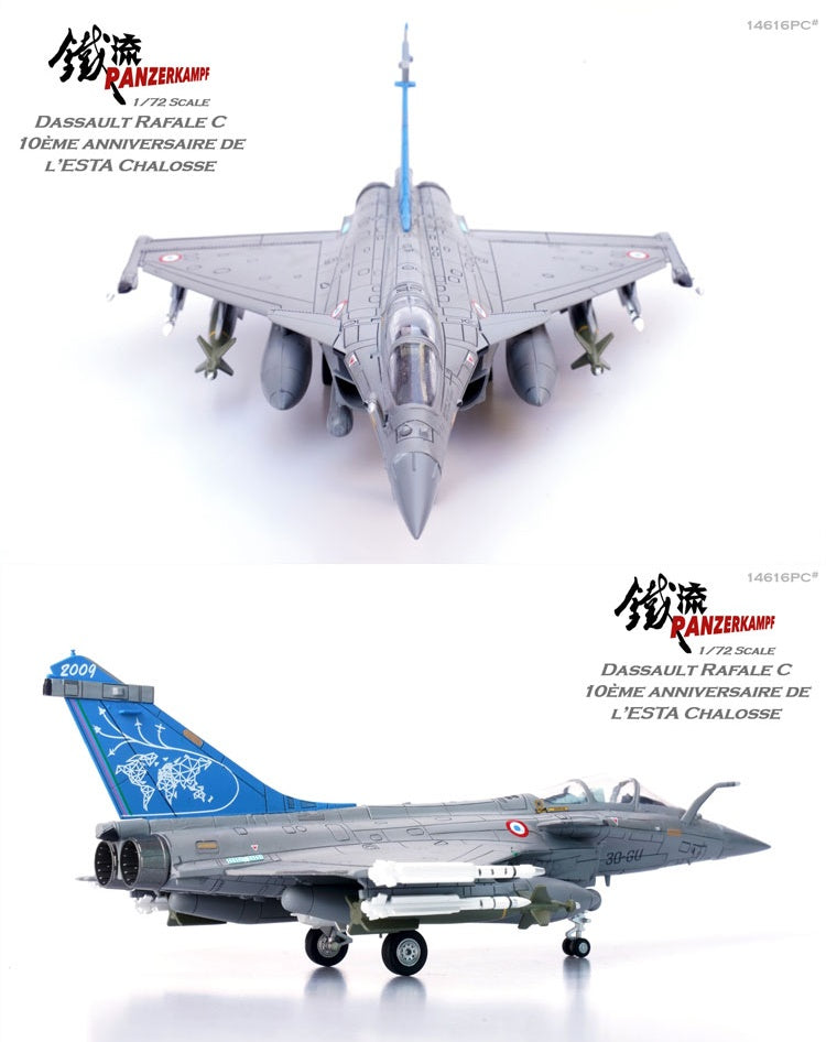 Dassault Rafale C 10th Anniversary de l’Esta Chalosse Panzerkampf  1:72 14616PC