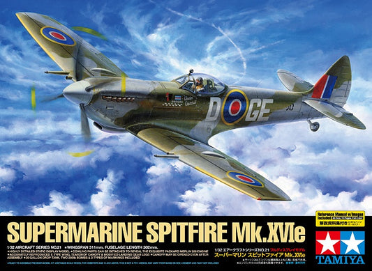 Supermarine Spitfire Mk.XVIe TAMIYA 1:32 plastic kit 60321