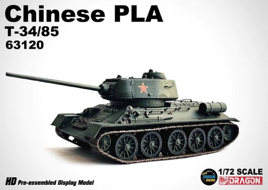 Chinese PLA T-34/85 Dragon Armor 1/72 63120