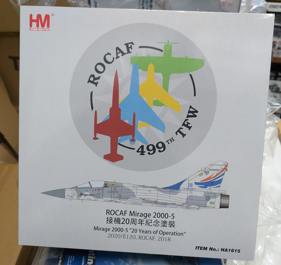 Mirage 2000-5F “20 Years of Operation” ROCAF 2016 Hobby Master 1:72 HA1615