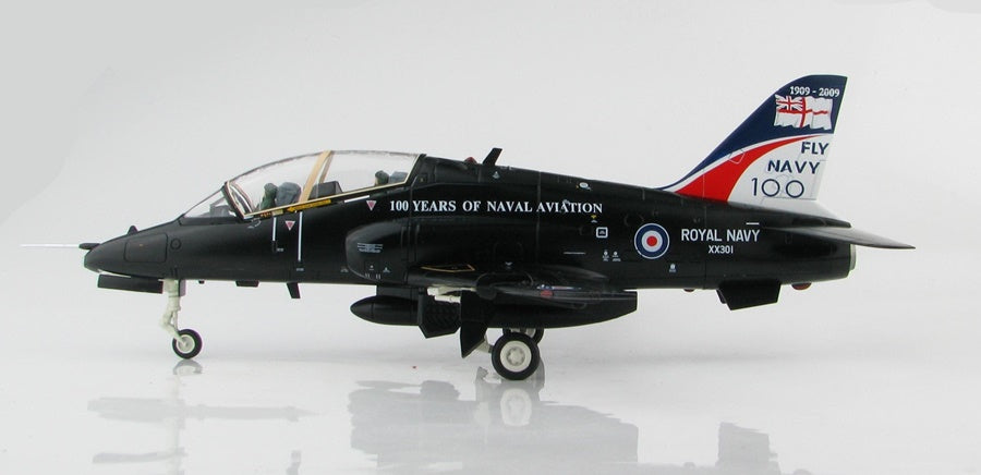 HU1002 Hawk T.1 Advanced Trainer XX301 of FRADU, RNAS Yeovilton Hobby Master 1:48 die-cast model