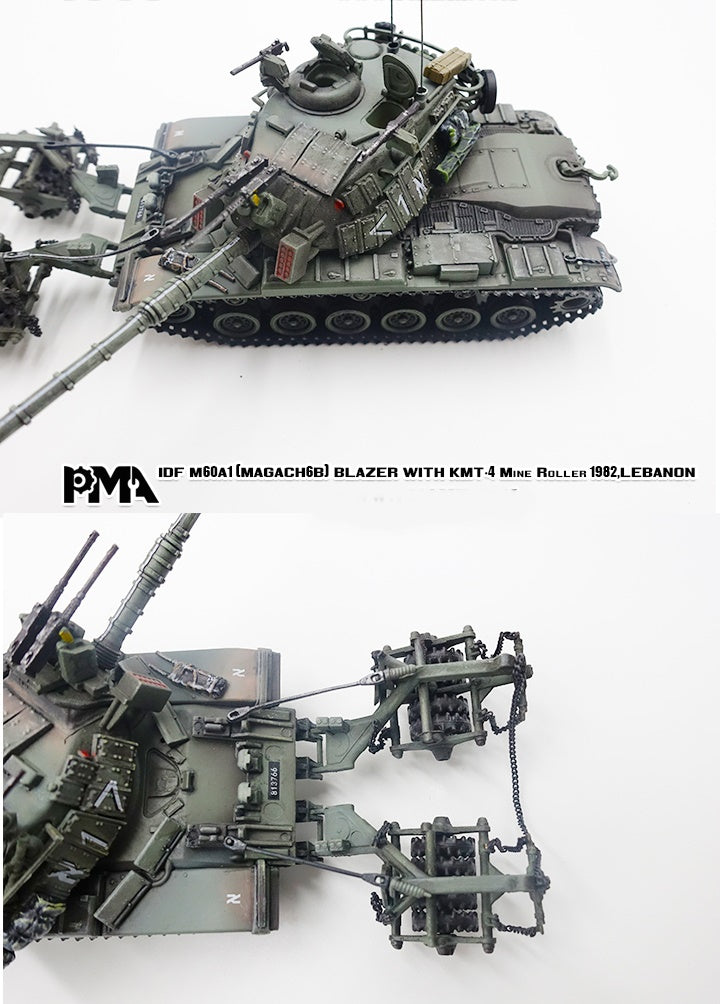 IDF MAGACH 6B M60A1 w/ KMT.4 Mine Roller PMA 1:72 P0336